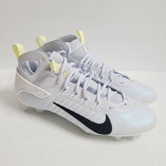 NEW Nike Huarache 9 Elite Mid LAX Se Lacrosse Cleats FV6149-001 Size 10